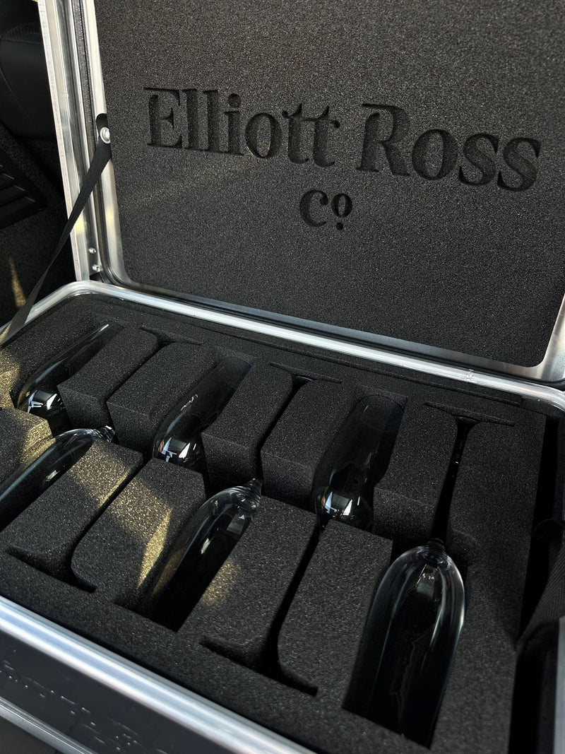 Extra champagne glass tray