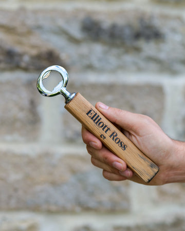 Oak Bottle Opener
