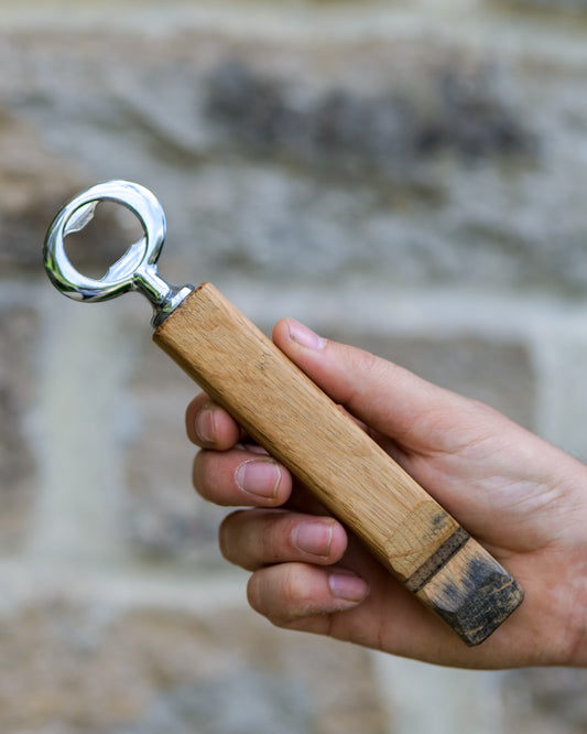 Oak Bottle Opener